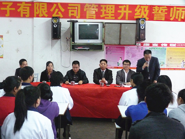 2011年3月15日，凱東管理升級誓師大會召開