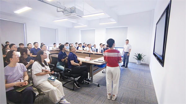 博可機械第三期項目啟動會現(xiàn)場