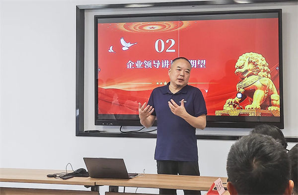 博可機械董事長陳長風先生致辭