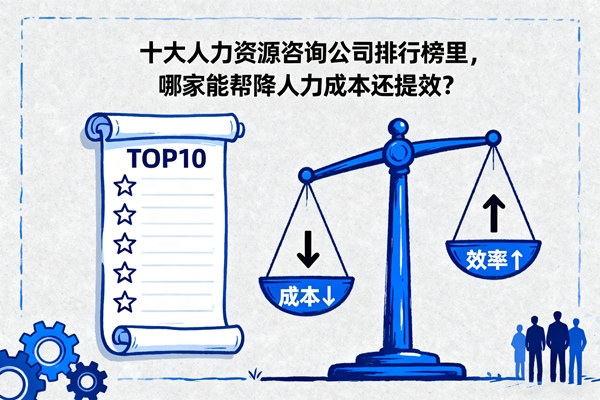 十大人力資源咨詢公司排行榜里，哪家能幫降人力成本還提效？