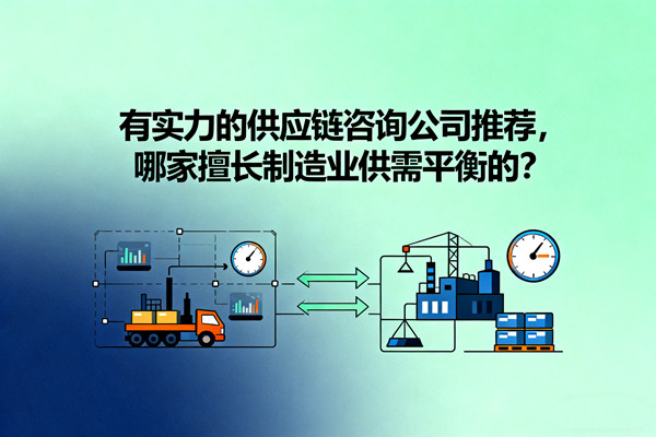 有實力的供應(yīng)鏈咨詢公司推薦，哪家擅長制造業(yè)供需平衡的？
