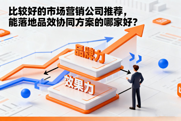 比較好的市場營銷公司推薦，能落地品效協(xié)同方案的哪家好？