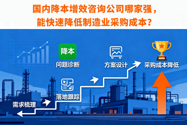 國內(nèi)降本增效咨詢公司哪家強，能快速降低制造業(yè)采購成本？