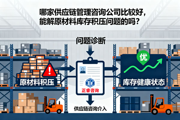 供應(yīng)鏈管理：哪家供應(yīng)鏈管理咨詢(xún)公司比較好，能解原材料庫(kù)存積壓?jiǎn)栴}的嗎？